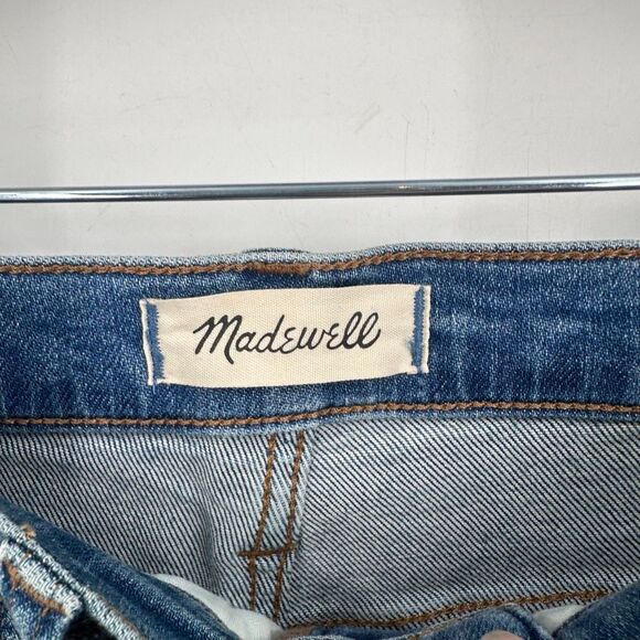 Madewell Women's Mid-Rise Cali Demi Bootcut Jeans Blue Denim Light Wash Size 24 - Picture 3 of 14